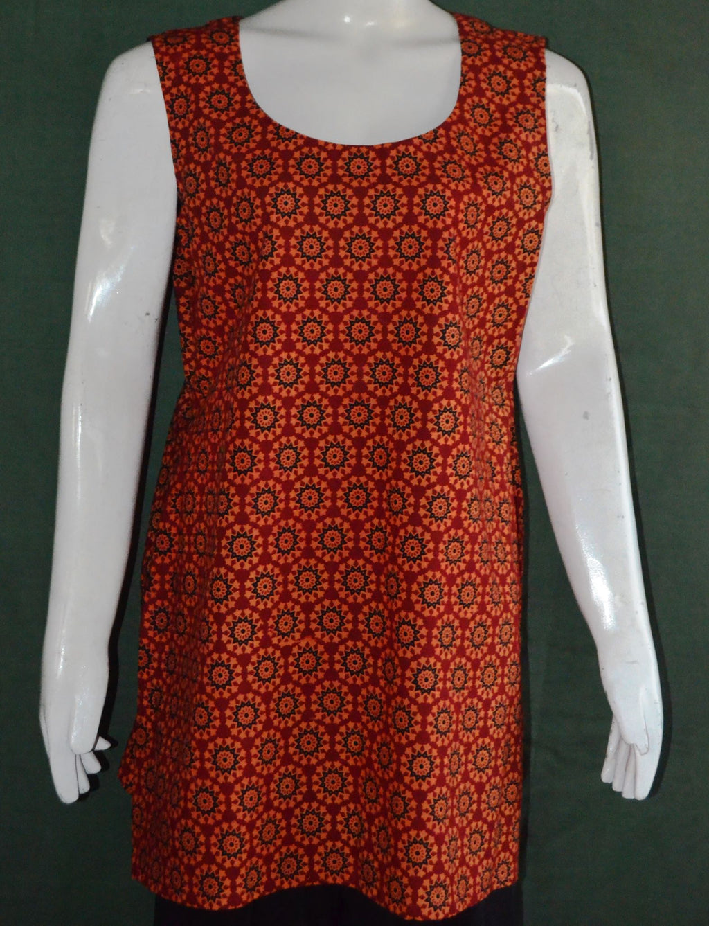 Khaadi Ajrak Cotton Top