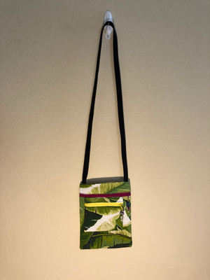 Green Leaf Tapestry Purses