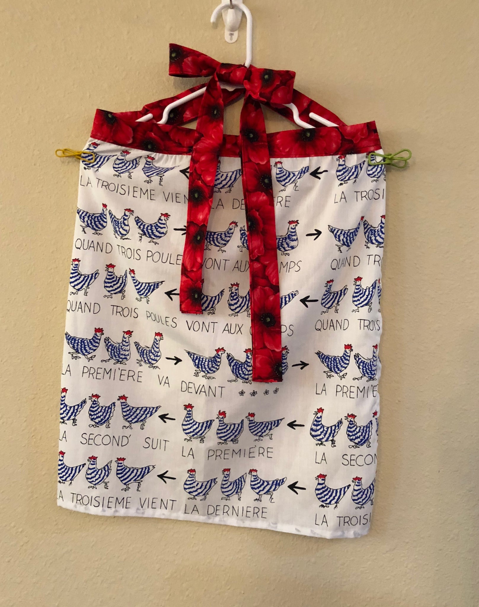 Chicken Print Apron