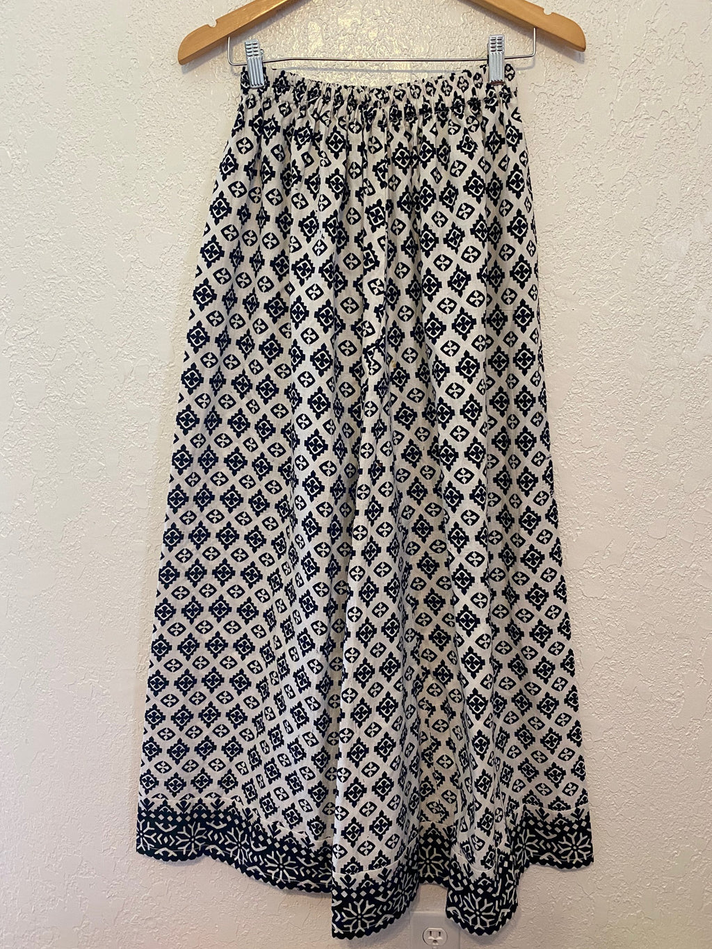 Khaadi Ajrak Cotton Long Skirt