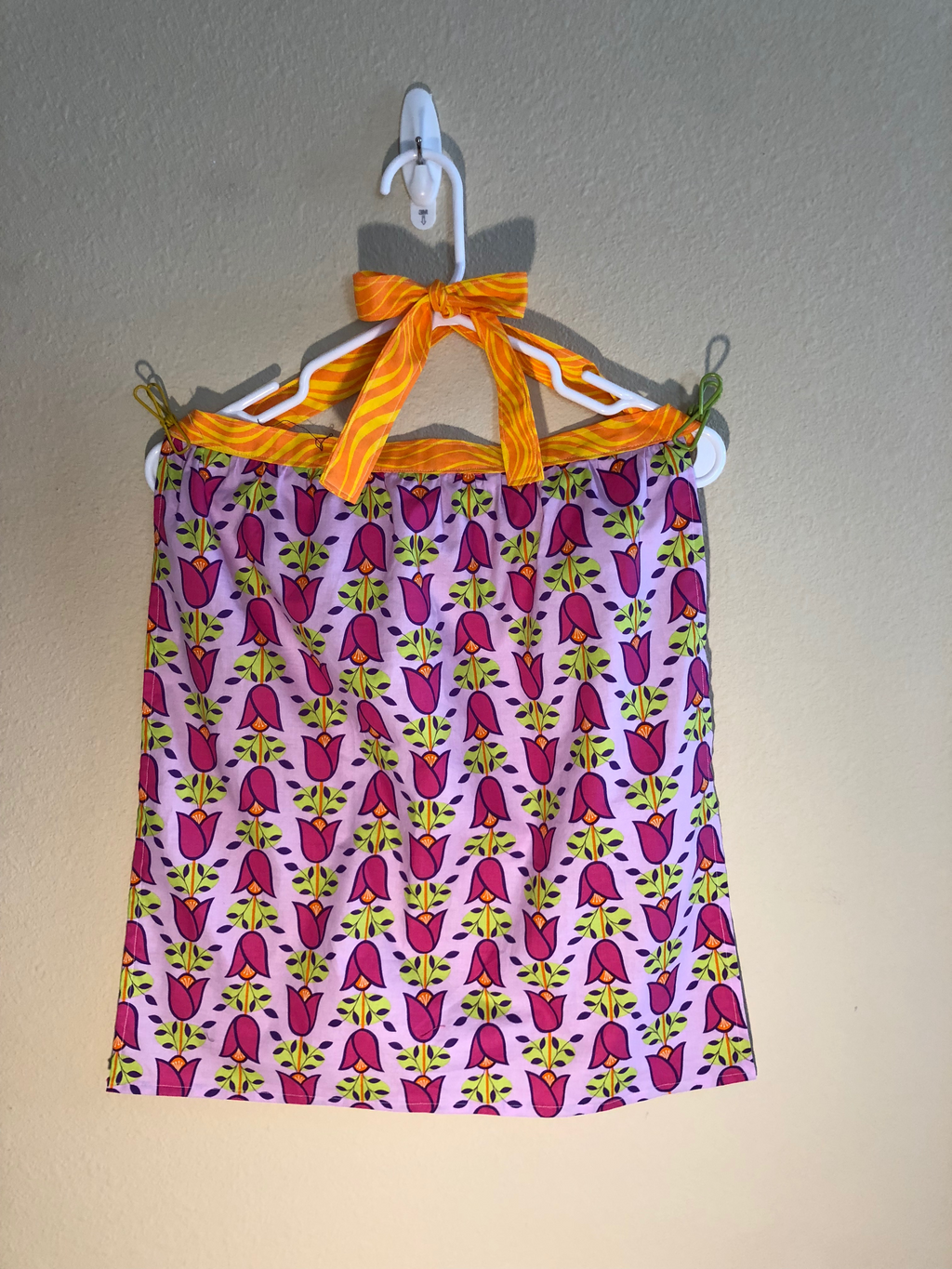 Pink Tulip Apron